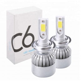 Автомобильная LED лампа Energy Light С6-H11 (2LED/6500K/DC 9-32V с вентилятором silver) 2шт