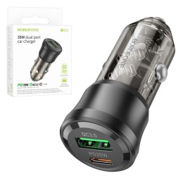 Автомобильное ЗУ BOROFONE BZ25 черное