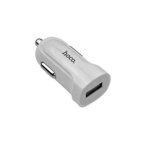 Автомобильное ЗУ HOCO Z2 (USB/1.5A) белое