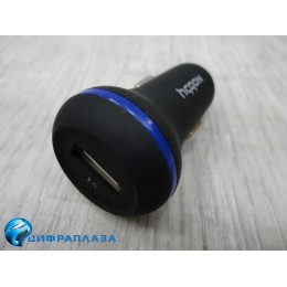 Автомобильное ЗУ универсальное (1USB/1A) черное (без упаковки)