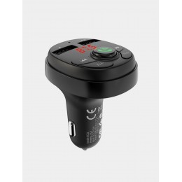 Автомобильный FM модулятор BOROFONE BC26 (2USB/2.1A) черный