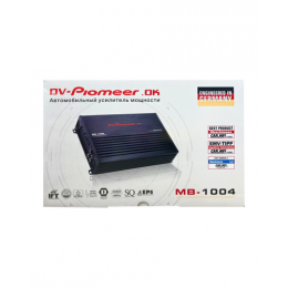 Автомобильный усилитель звука DV-Pioneer.ok MB 1004 1800W (4 канала)