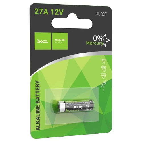 Батарейка алкалиновая A27 HOCO 12V (цена за 1 шт, блистер 1шт)
