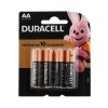 Батарейка алкалиновая AA (LR6) DURACELL (цена за 1шт, блистер 4шт)