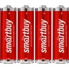 Батарейка алкалиновая AA (LR6) SMARTBUY 4S 1.5V (цена за 1шт. блистер 4шт)
