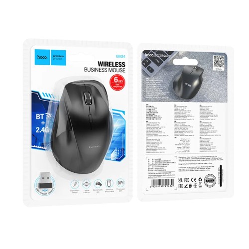 Беспроводная мышь HOCO GM24 черная