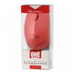 Беспроводная мышь SMARTBUY 202 красная
