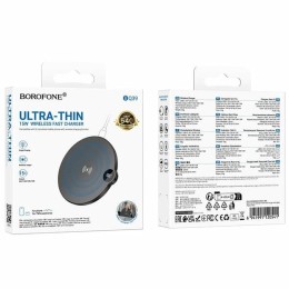 Беспроводное зарядное устройство BOROFONE BQ39 (15W) черное 