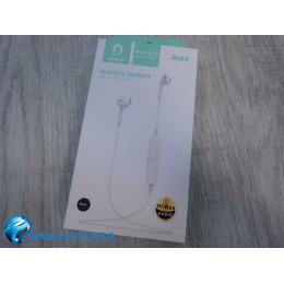Беспроводные спорт наушники DENMEN DL03 (4 ч/60 mAh) черные