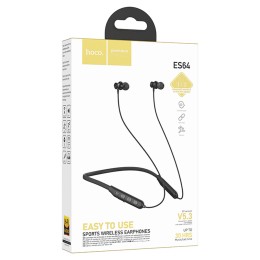 Беспроводные спорт наушники HOCO ES64 (30 ч/200 mAh) черные