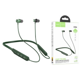 Беспроводные спорт наушники HOCO ES64 (30 ч/200 mAh) зеленые