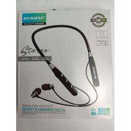 Беспроводные спорт наушники RECRSI RE-NY032 черные