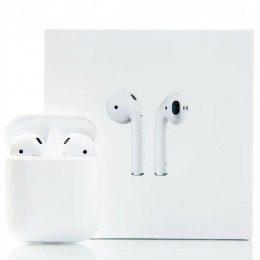 Беспроводные TWS наушники AP Airpods 2 (3.5 ч/300 mAh) GK6XLBAVJMMT белые C