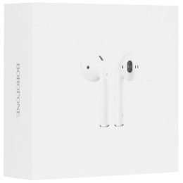 Беспроводные TWS наушники BOROFONE BW79 (4 ч/300 mAh) белые