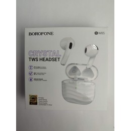 Беспроводные TWS наушники BOROFONE BW85 (4 ч/300 mAh) белые