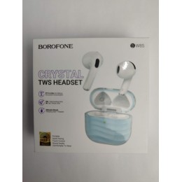 Беспроводные TWS наушники BOROFONE BW85 (4 ч/300 mAh) синие
