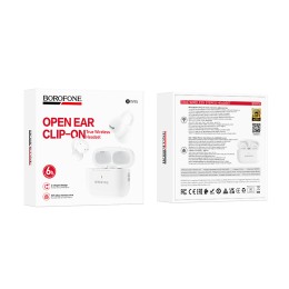 Беспроводные TWS наушники BOROFONE BW95 (6 ч/300 mAh) белые