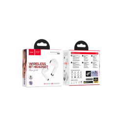 Беспроводные TWS наушники HOCO EQ01 (7 ч/400 mAh) белые