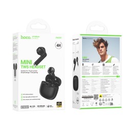 Беспроводные TWS наушники HOCO EW201 (4 ч/320 mAh) черные