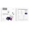 Беспроводные TWS наушники HOCO EW81 (4 ч/300 mAh/сенсорный экран) белые