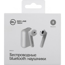 Беспроводные TWS наушники Red Line с микрофоном BHS-22 (4 ч/250 mAh) белые