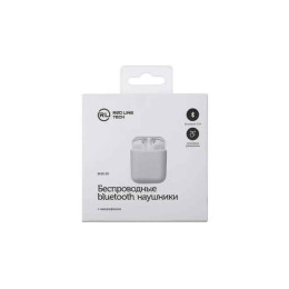 Беспроводные TWS наушники Red Line с микрофоном BHS-30 (2 ч/250 mAh) белые