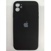 Чехол copy original силиконовый iPhone 11 (защита камеры) (01) черный