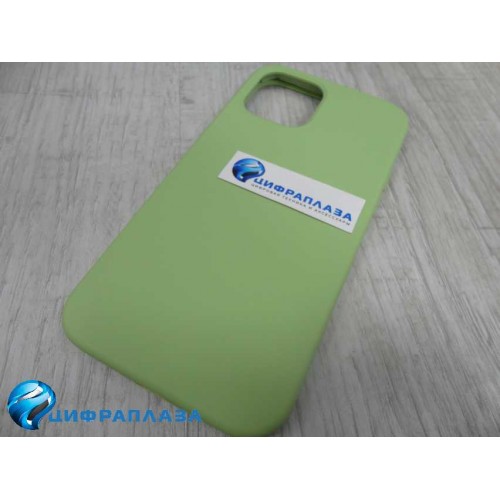 Чехол copy original силиконовый iPhone 12/12 Pro (01) зеленый*