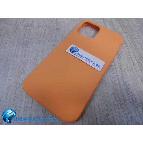 Чехол copy original силиконовый iPhone 12/12 Pro (02) оранжевый*