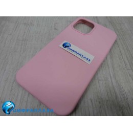 Чехол copy original силиконовый iPhone 12/12 Pro (06) розовый*