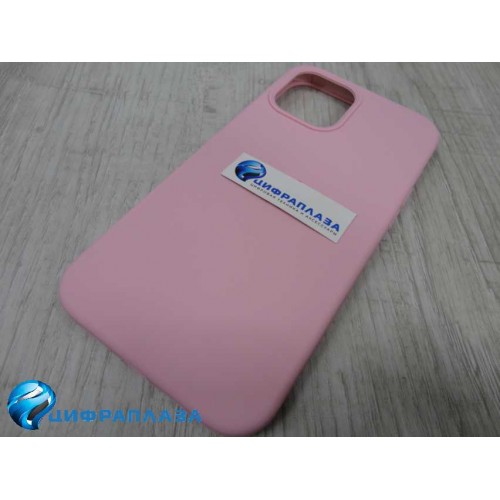 Чехол copy original силиконовый iPhone 12/12 Pro (06) розовый*