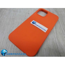 Чехол copy original силиконовый iPhone 12/12 Pro (13) оранжевый*