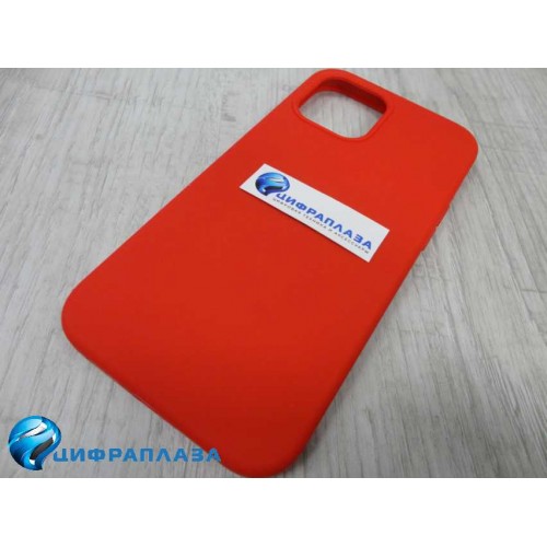 Чехол copy original силиконовый iPhone 12/12 Pro (14) красный*