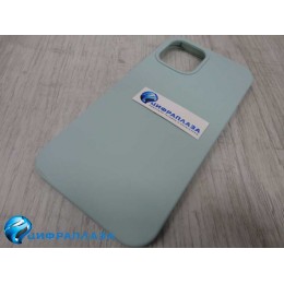 Чехол copy original силиконовый iPhone 12/12 Pro (17) бледно-бирюзовый*