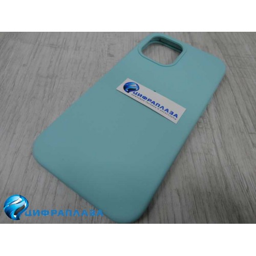 Чехол copy original силиконовый iPhone 12/12 Pro (21) бирюзовый*