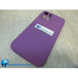 Чехол copy original силиконовый iPhone 12 Pro Max (защита камеры) (19) фиолетовый*