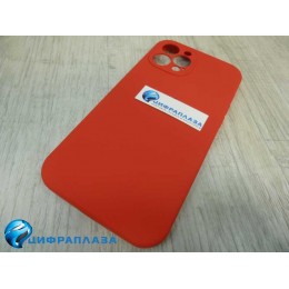 Чехол copy original силиконовый iPhone 12 Pro Max (защита камеры) (20) красный*