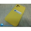 Чехол copy original силиконовый iPhone 12 (защита камеры) (04) желтый*