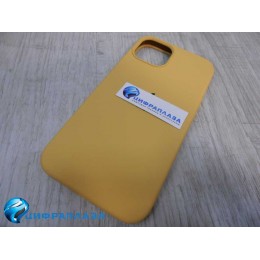 Чехол copy original силиконовый iPhone 13 (04) золотистый*