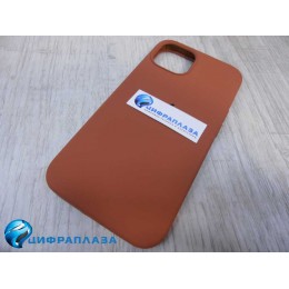 Чехол copy original силиконовый iPhone 13 (28) коричневый*