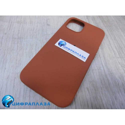 Чехол copy original силиконовый iPhone 13 (28) коричневый*