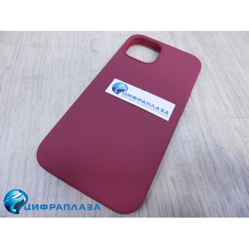 Чехол copy original силиконовый iPhone 13 (52) бордовый*