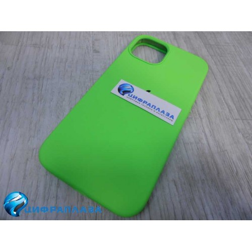 Чехол copy original силиконовый iPhone 13 (60) салатовый*