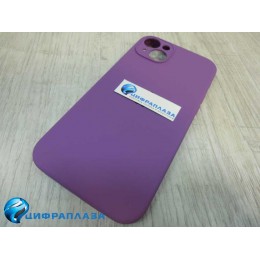 Чехол copy original силиконовый iPhone 14 Plus (защита камеры) (19) фиолетовый*