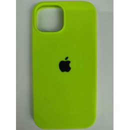 Чехол copy original силиконовый iPhone 15 (08) салатовый