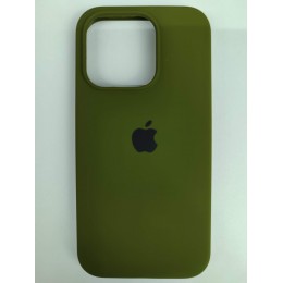 Чехол copy original силиконовый iPhone 15 Pro (20) хаки