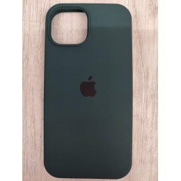 Чехол copy original силиконовый iPhone 15 (защита камеры) (06) чернильный