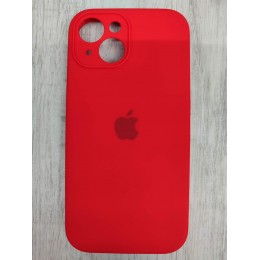 Чехол copy original силиконовый iPhone 15 (защита камеры) (19) красный