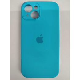 Чехол copy original силиконовый iPhone 15 (защита камеры) (21) голубой