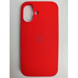 Чехол copy original силиконовый iPhone 16 (14) красный